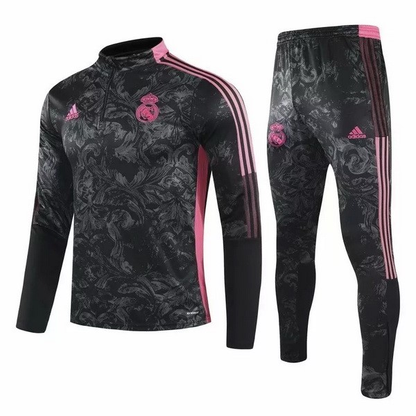 Tuta Calcio Real Madrid 21/22 Nero Rosa Grigio